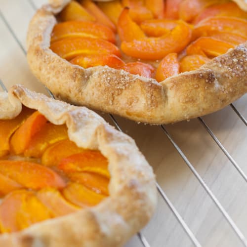 Tartlets with apricots!