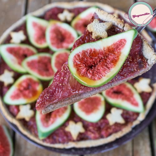 Gluten-free figs tart