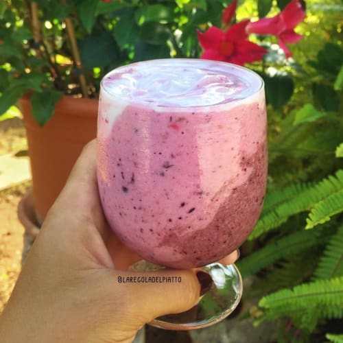 Batido rosa