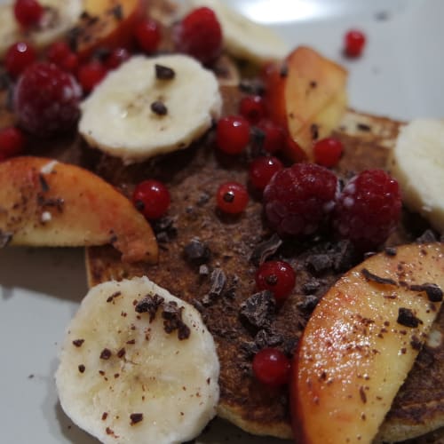 Integral pancakes with oats