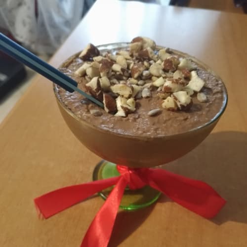 Coppa di humus al cacao amaro