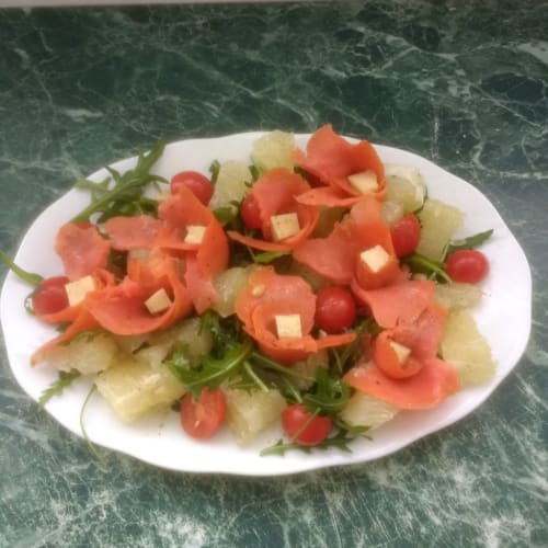 Ensalada de salmón