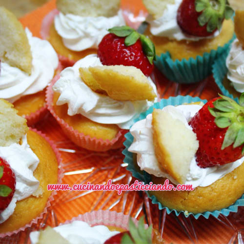 Cupcakes De Fresa