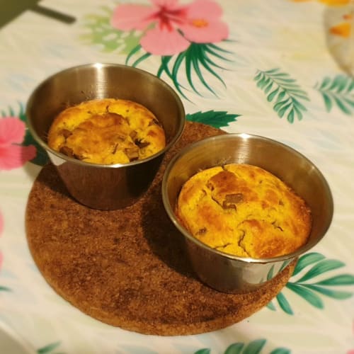 Mushroom soufflé