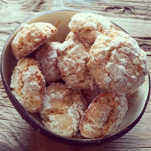 Galletas De Almendras Y Coco