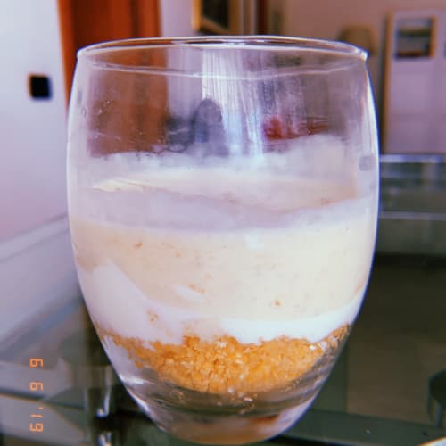 Gluten-free glass cheesecake