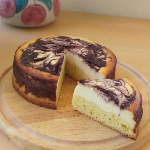 Ricotta Cake And Jam