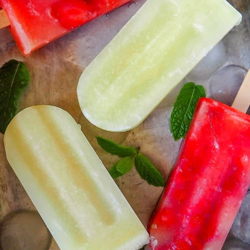 Homemade Lemon Popsicles Recipe