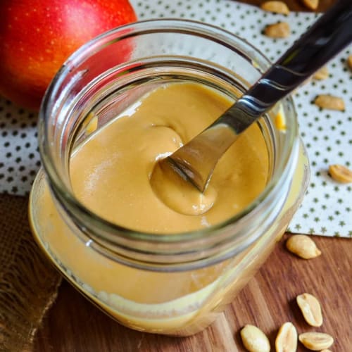 Homemade peanut butter