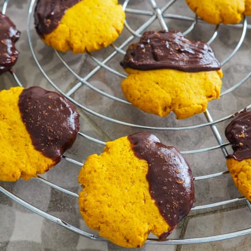 Pumpkin and Chocolate Cookies