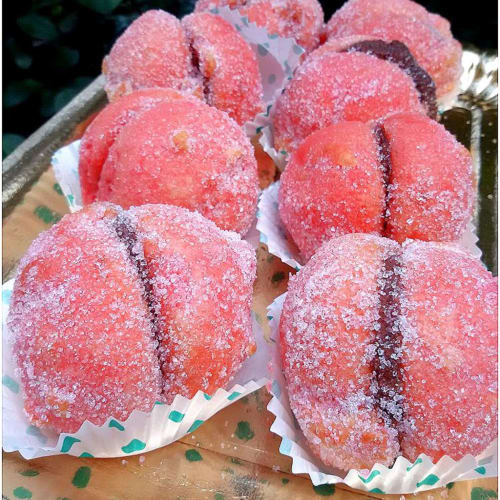 Pesche Dolci All'alchermes