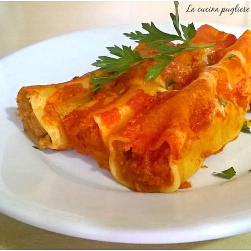 Cannelloni baked