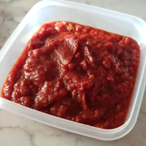 Sabrosa salsa de tomate