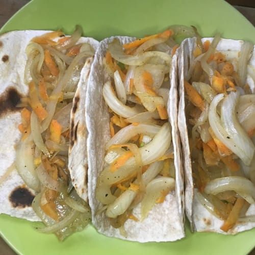 snack salteado de verduras