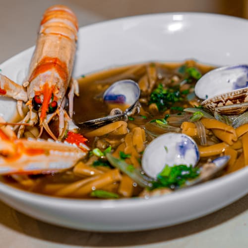 Minestra di Pasta allo Scoglio