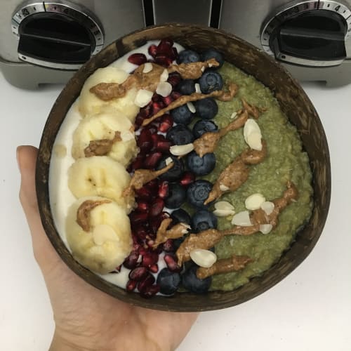 Matcha Warm Porridge