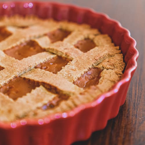 Crostata di Quinoa con Composta di Frutta a Basso Indice Glicemico Crostata di Quinoa con Composta di Frutta a Basso Indice Glicemico