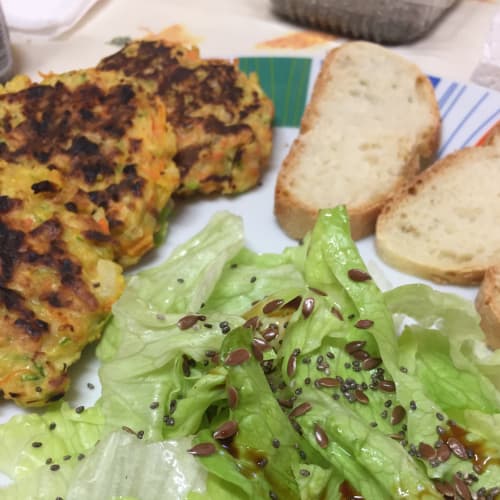 Delicious vegetable burgers