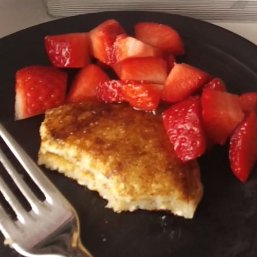 Light pancakes without eggs and fats