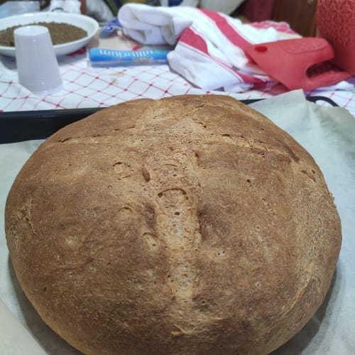 Wholemeal loaf with Tumminiatimilia flour