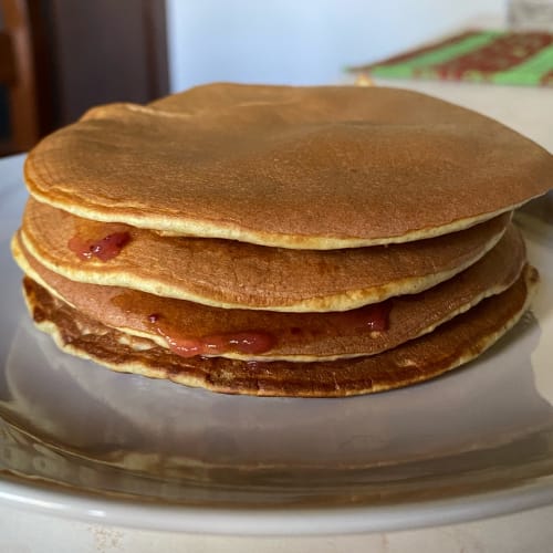 Soybean pancakes