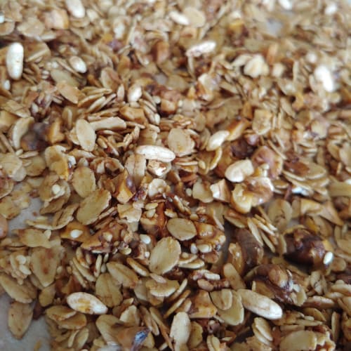 Homemade delicious granola