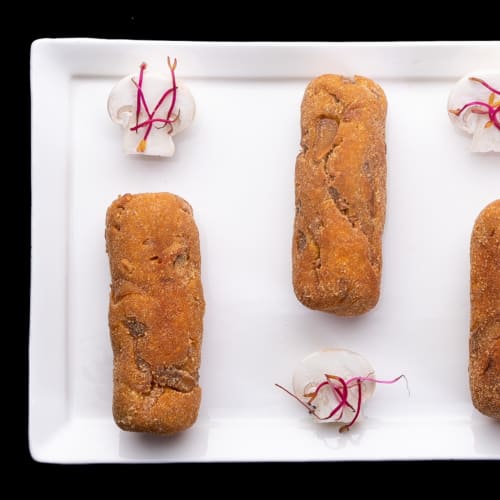 pumpkin and mushroom croquettes