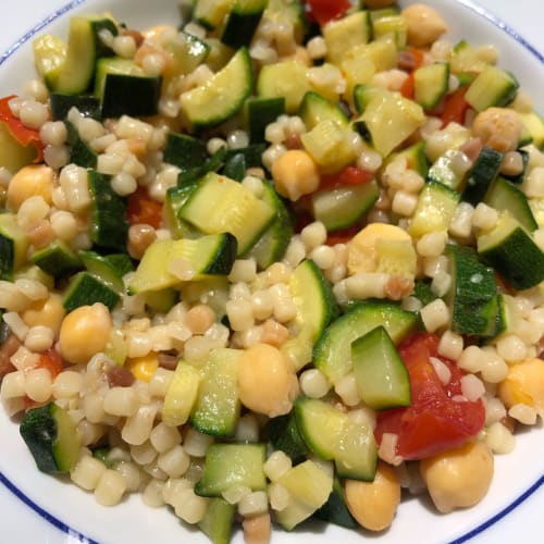 Fregola zucchine e ceci