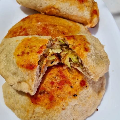 Panzerotti ripieni di zucchine