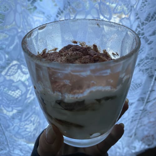 tiramisù al bicchiere fit