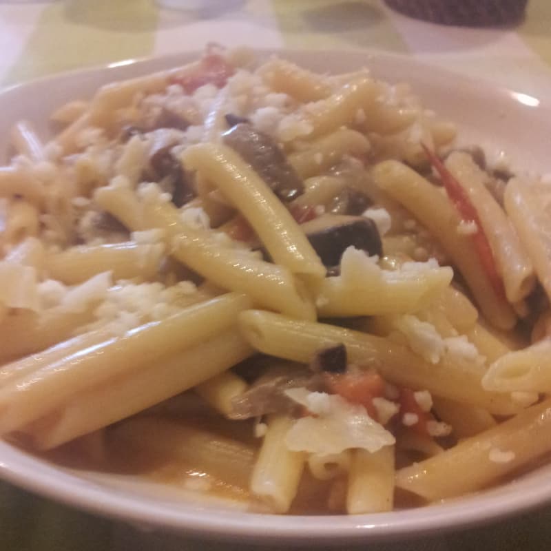 Pasta with porcini mushrooms