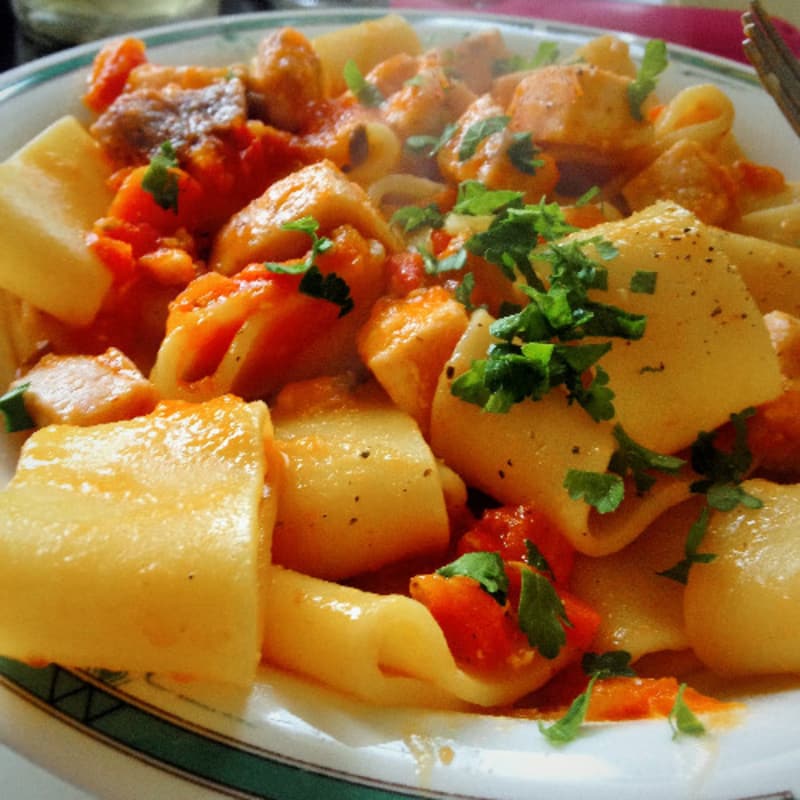 Calamarata Pachino Pesce Spada Ricetta Oreegano