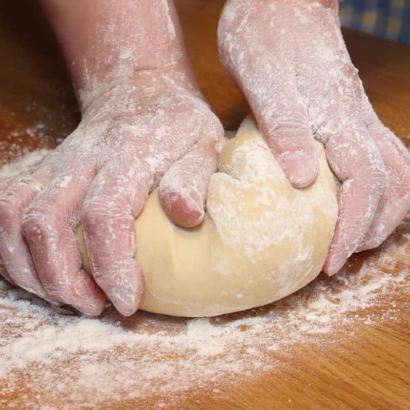 Dough made from rustic