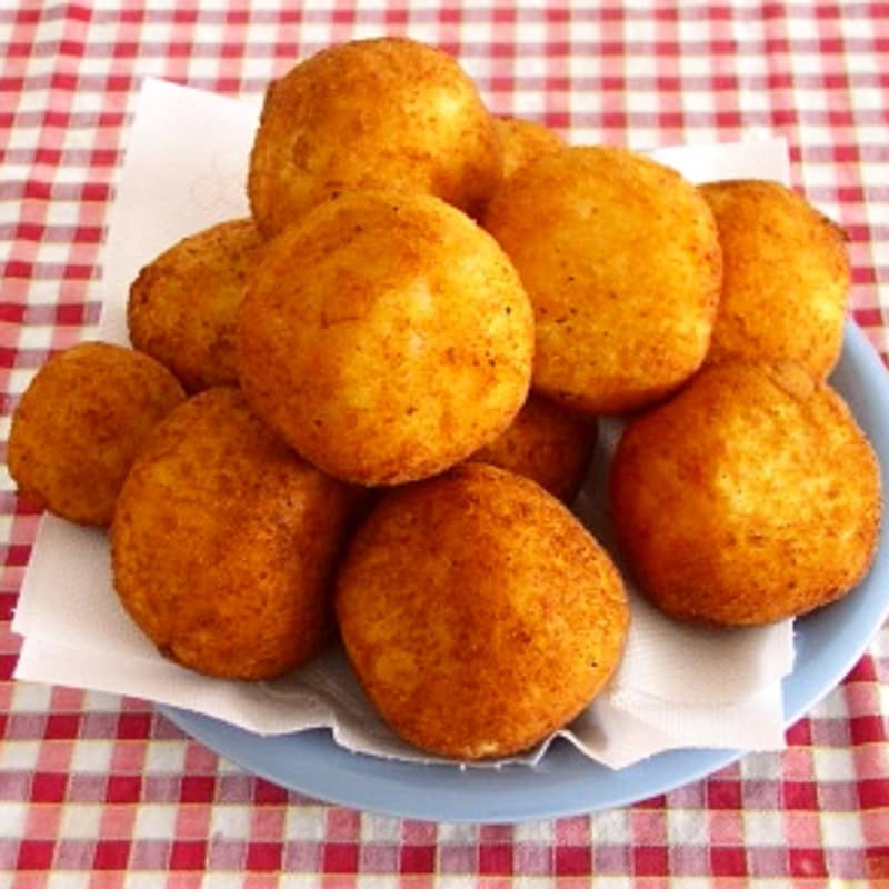 bolas de arroz