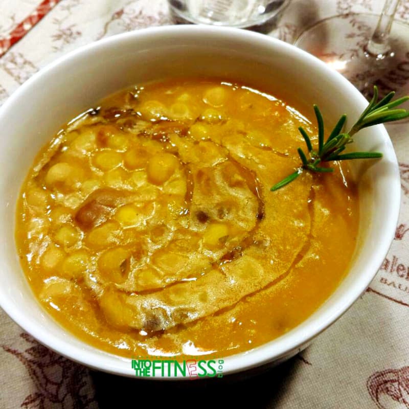 Zuppa casareccia di legumi