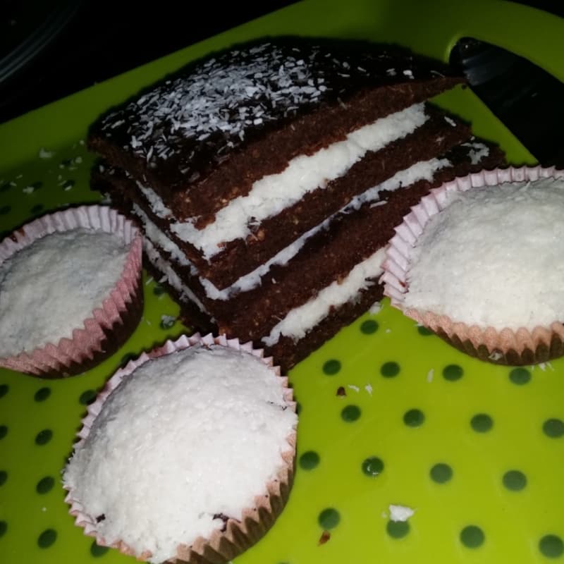 Torta cioccolato e cocco