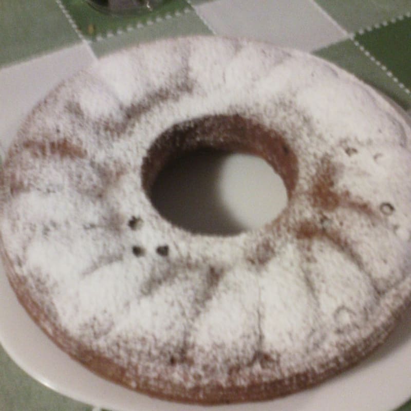 Torta con mascarpone e gocce di cioccolato