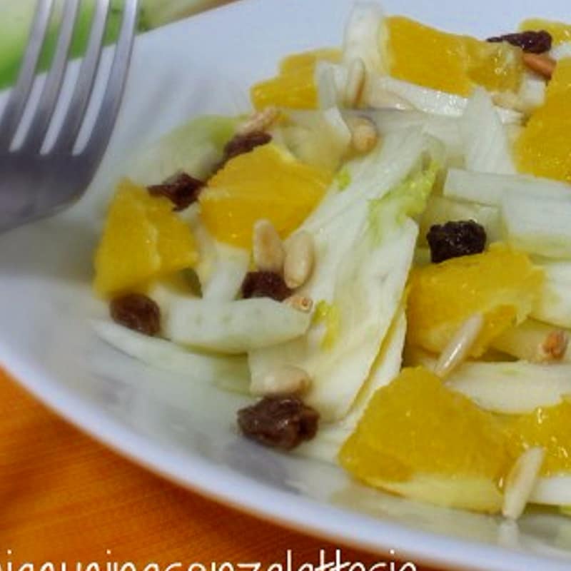 ensalada de hinojo y naranja