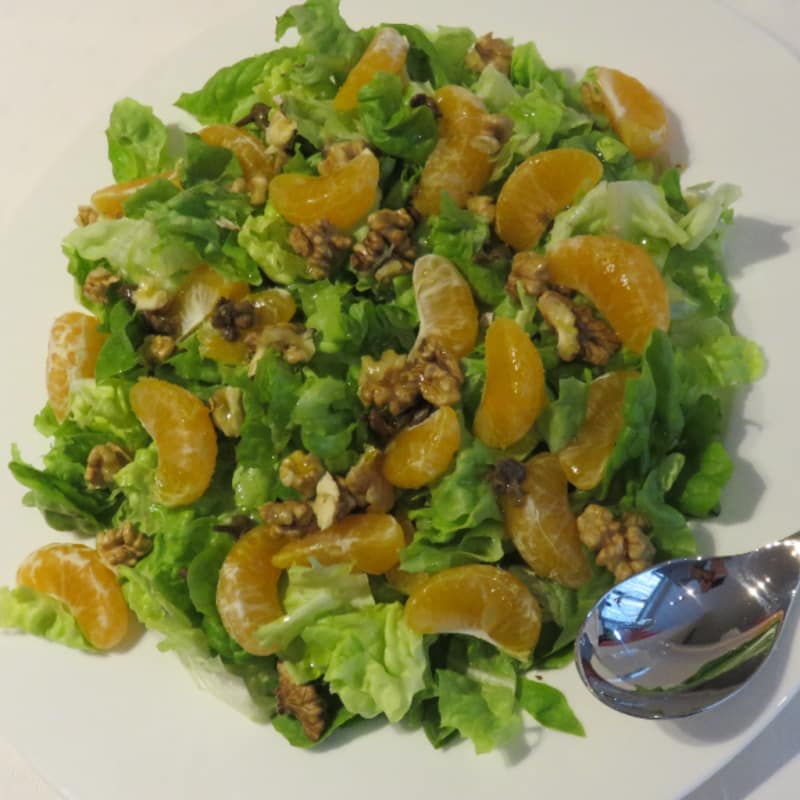 Insalata con clementine