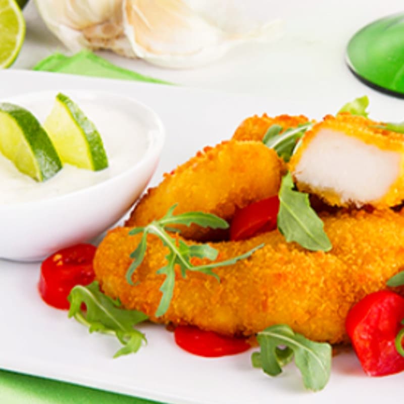 Pollo con salsa allo yogurt e lime