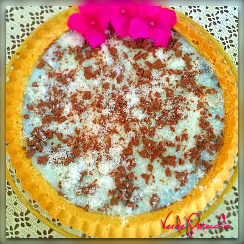 Crostata morbida nutella e cocco