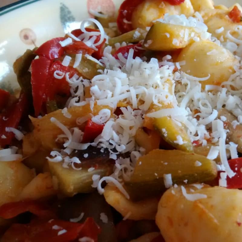 Pasta with vegetables