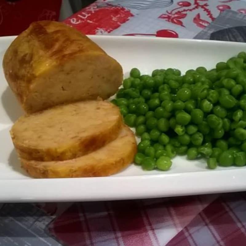 Pastel de carne de atún