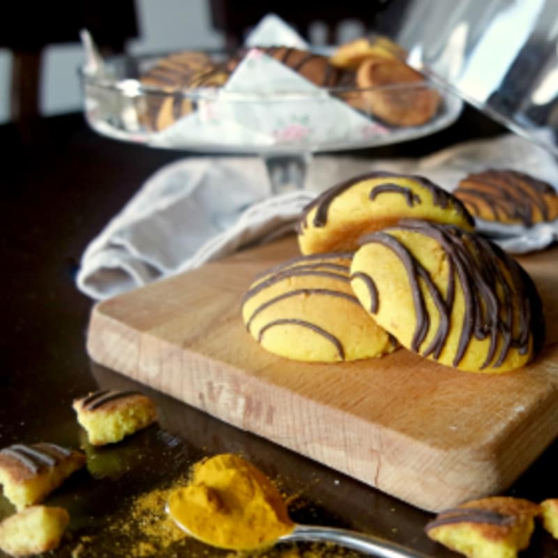 Biscotti light alla curcuma