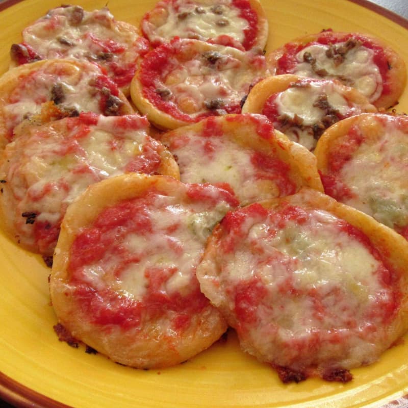 Pizzas Of Puff Pastry