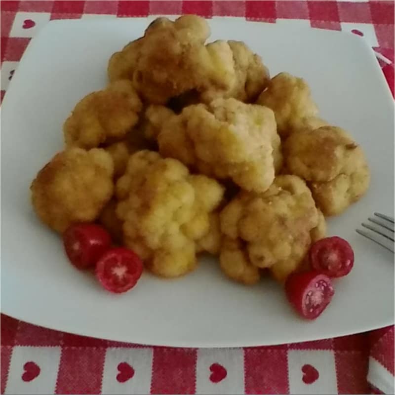 coliflor frita