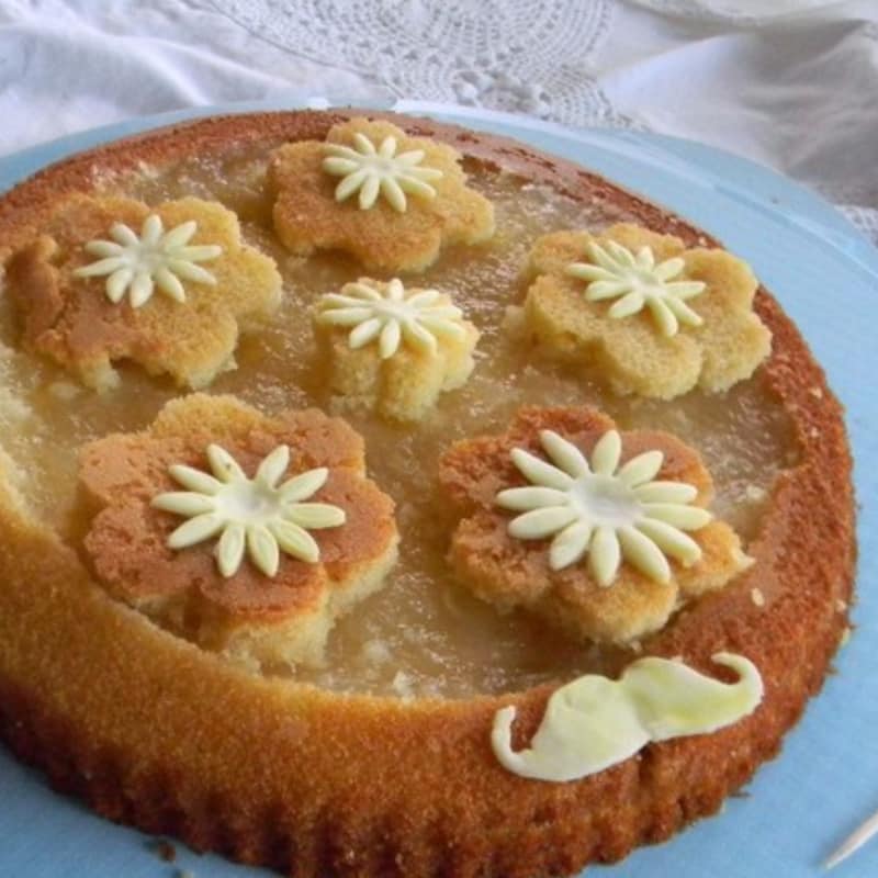 tarta de limón suave