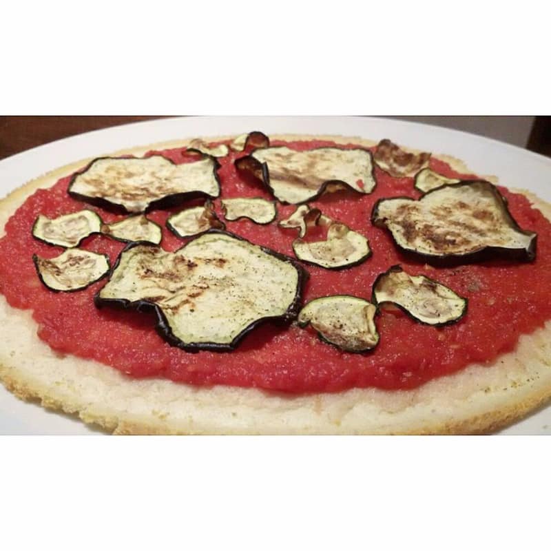 Pizza protein, low carb and low fat