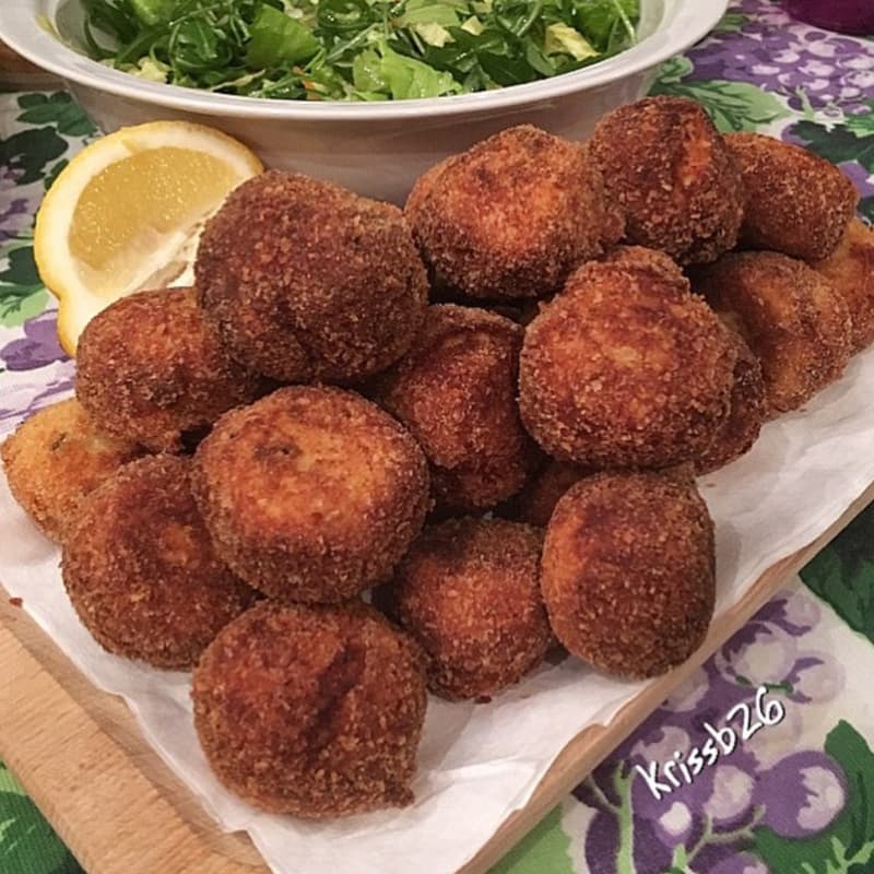 Albóndigas con ricotta y atún