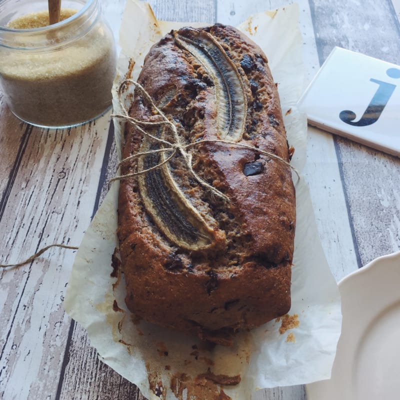 Vegano Pan de plátano